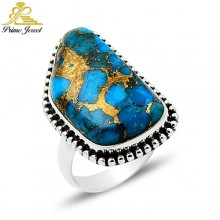 Gümüş Turkuaz Yüzük